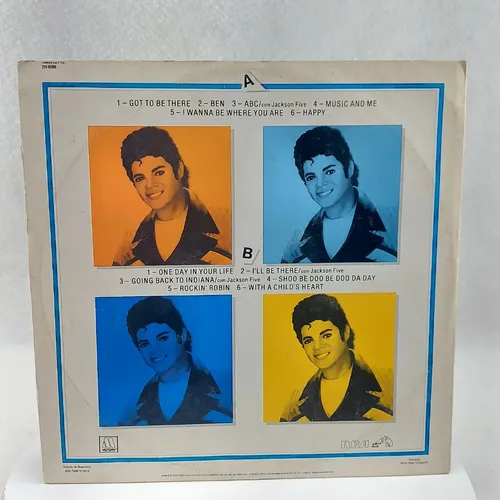 Disco De Vinil Lp Music And Me Michael Jackson - 1984