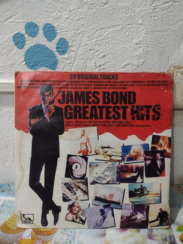 James Bond Greatest Hits Disco De Vinil Lp 