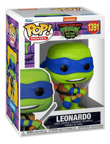 Funko Pop Las Tortugas Ninja Mutant Mayhem Leonardo