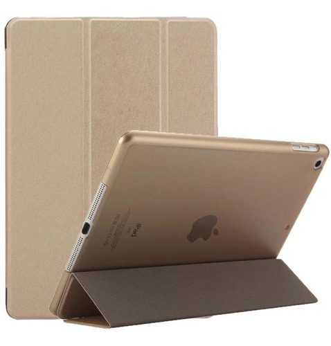 Carcasa Funda Inteligente Para iPad 9.7 Dorada