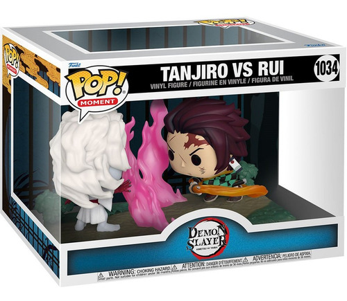 Tanjiro Vs Rui Demon Slayer 1034 Funko Pop Moment