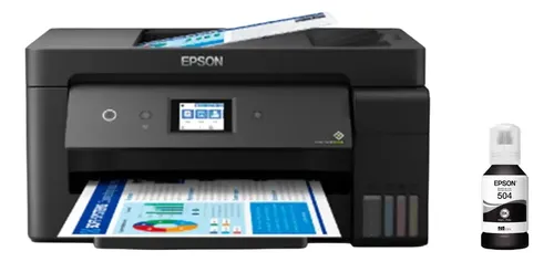 Impresora Epson Ecotank L14150 A3 + Tinta Negro