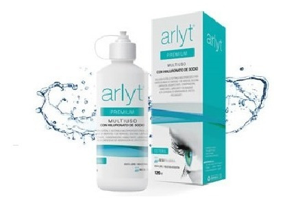 Imagen 1 de 3 de Liquido Arlyt Premium Multiuso 360 Ml Para Lentes D Contacto