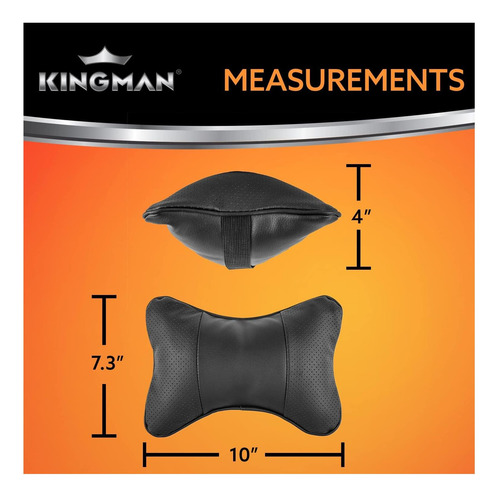 Kingman Car Neck Pillow Automobile Asiento Headrest Support