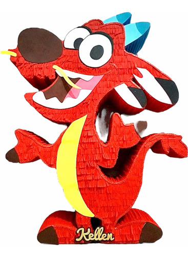 Piñata Mulan O Mushu Varios Modelos A Elegir 80 Cm