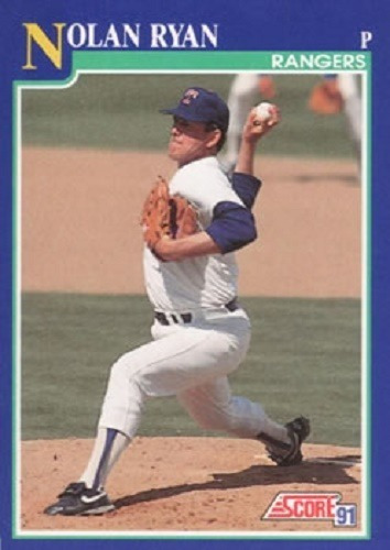 Mlb Nolan Ryan Score 1991 # 4