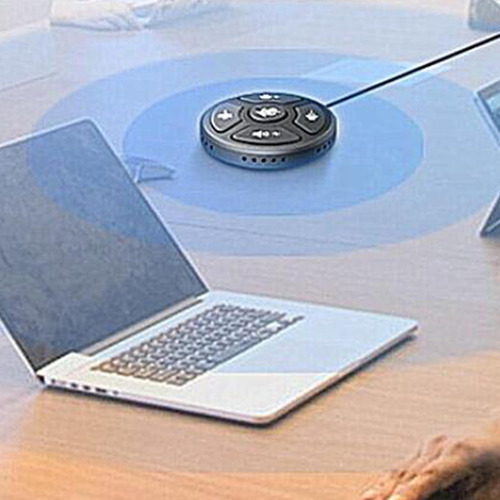 2 Micrófonos De Conferencia Usb Con Botón De Silencio