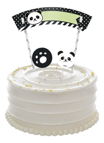 Panda Topo De Bolo Festa Aniversario