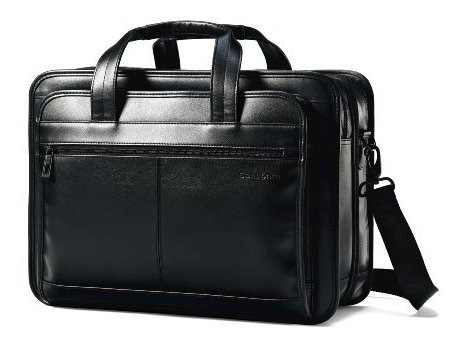 Maletin Extensible De Piel Samsonite, Negro, Talla Unica 