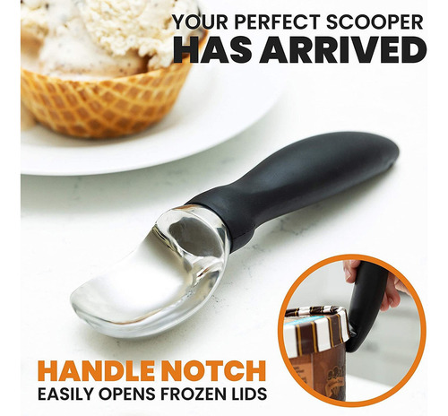 /cuchara Para Helado Con Mango Blando Cuchara Profesional