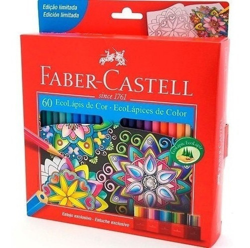 Lapices Faber-castell De Colores Largos X60 