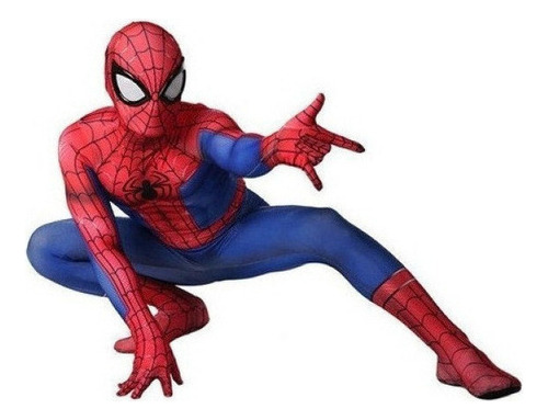 Traje De Halloween Para Spiderman Miles Morales Cosplay Adul