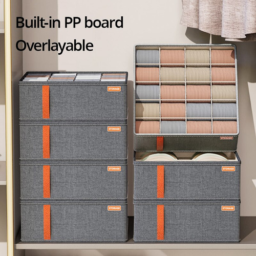 Set De 3 Cajas Multifuncionales Para Guardar Ropa Interior,