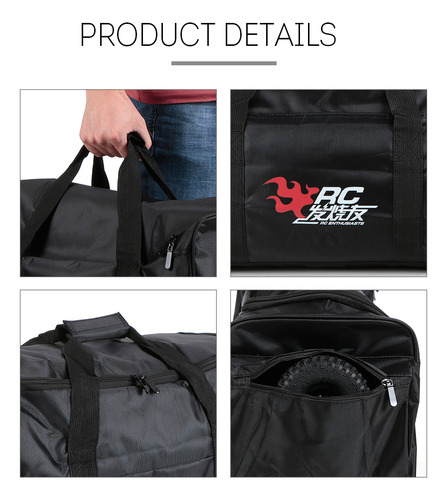 Almacenamiento De Bolsos Rc Car Para 1/10 Off-road Climber D