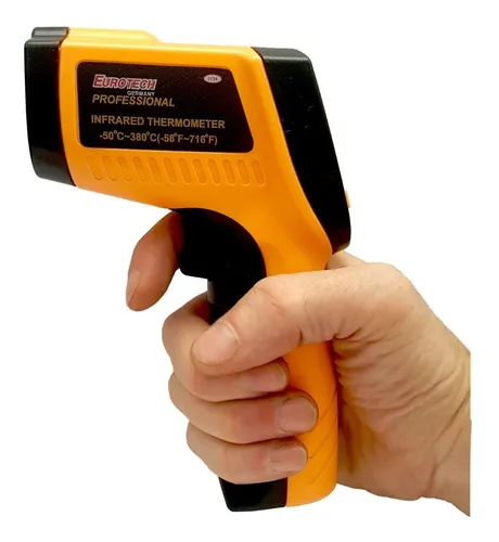 comprar Termometro Infrarrojo Industrial -50° A 380° - Eurotech