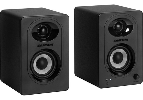 Monitores De Estudio Samson Mediaone M30bt 220v 2 Negros