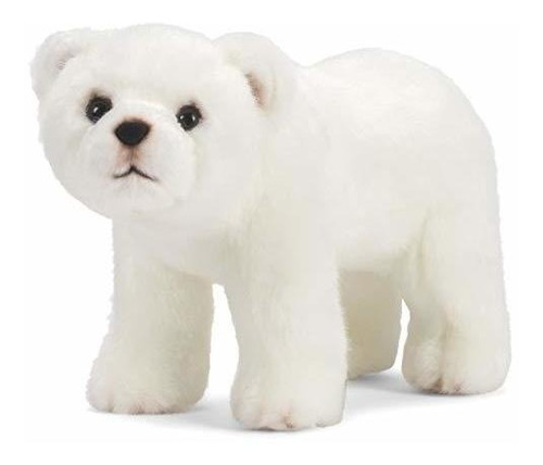 Demdaco Oso Polar Cuddly Clásico Blanco 10 Pulgadas 25w6k