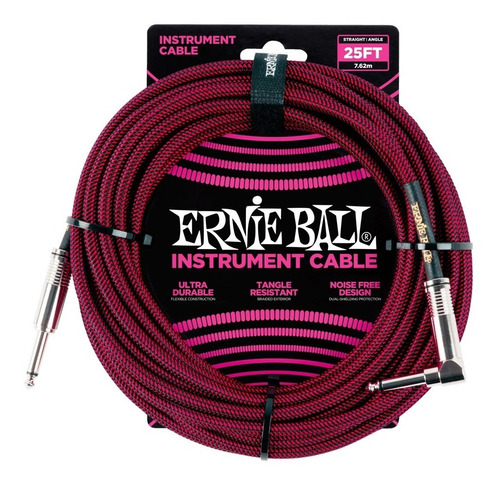 Cable 7,62 Metros Ernie Ball Plug A Plug Recto/ L 