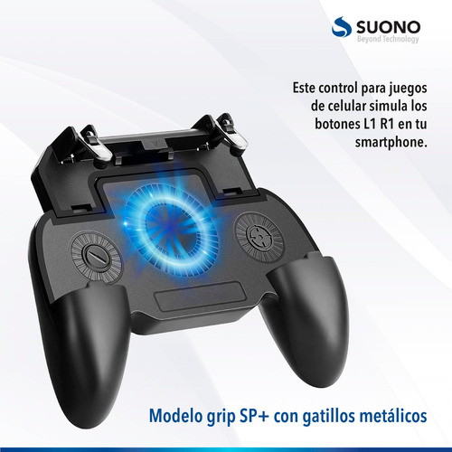 Imagen 5 de 10 de Gamepad Joystick Celular Gamer Con Refrigeración Power Bank
