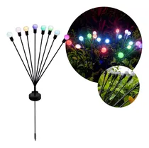 Comprar Luces Solares Estaca Jardin Exterior Multicolor Bombillas