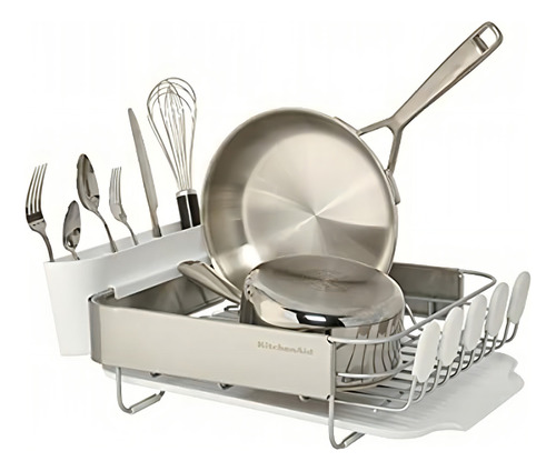 Kitchenaid Estante Compacto De Acero Inoxidable, 16.06 Color Blanco