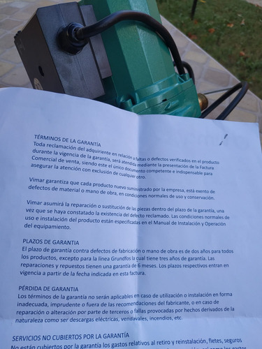 Bomba Taifu Grs12/9-z 220v Presurizadora De Agua (Usado)