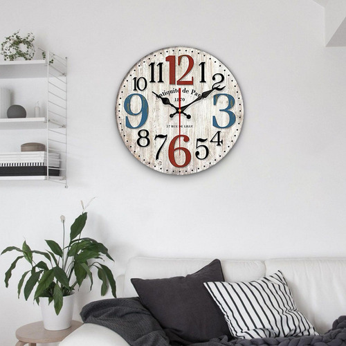 Movimiento De Barrido De Relojes De Pared De Cocina D