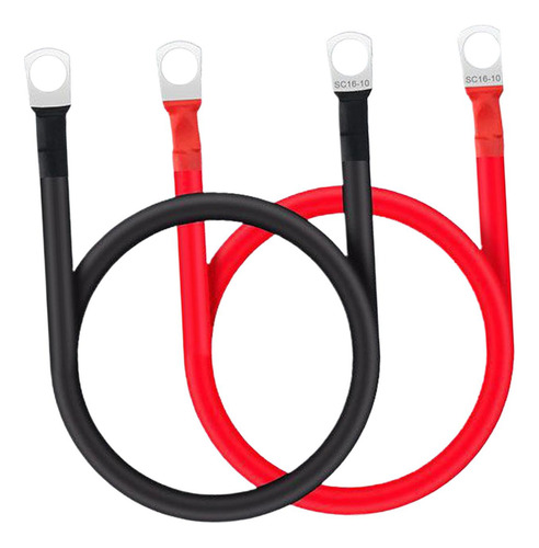 Cables De Batería Genéricos De 5 Awg, 30 Centimetros