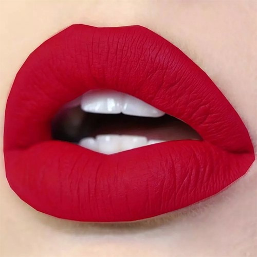 Imagen 5 de 8 de Labial Liquido Mate Terciopelo Apple Coral Ultra Fijacion