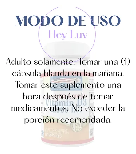 Vitamina D3 2000 Iu X 100 Softg