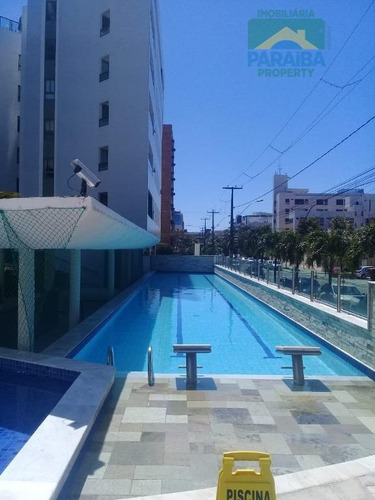Imagem 2 de 15 de Apartamento Mobiliado Para Locação - Praia De Tambaú, - João Pessoa - Pb - Ap1237