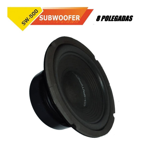 Sub Boca De 8 Grave Som Residencial Subwoofer Champion Sw500