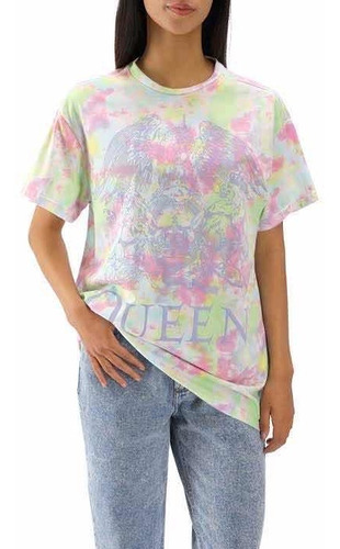 Playera Queen Oversize Tie Dye