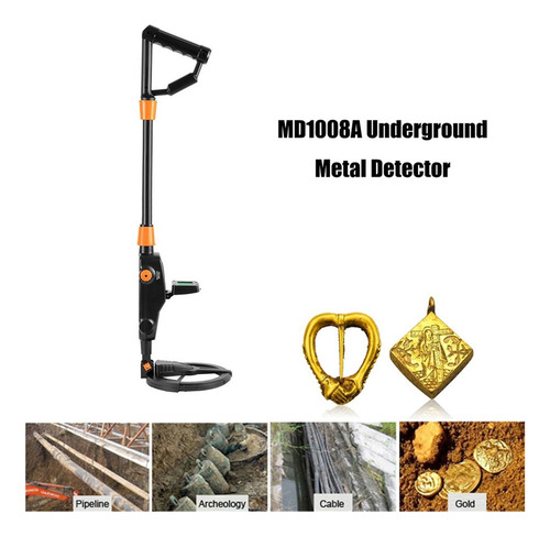 Md1008a Detector De Metales Profesional De Mano Tesoro De