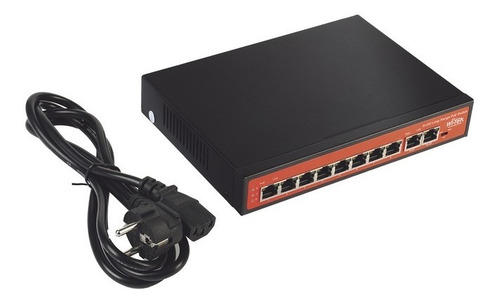 Wi-tek Wi-ps210g Switch 8 Puertos Poe No Adminsitrable 250mt