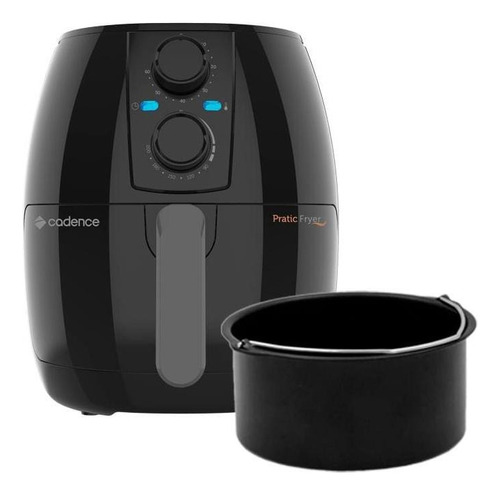 Fritadeira Air Fryer Cadence FRT515 Cor Preto 60 Hz