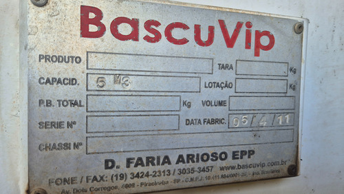 Vw 13180 Toco Caçamba Motor Mwm 6 Cilindro Bomba Grande Redu