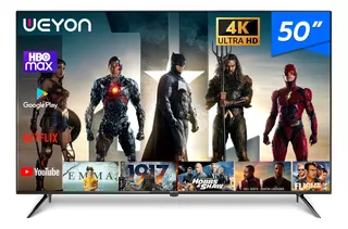 Pantalla Smart Tv 50 Pulgadas Weyon Android 4k Television