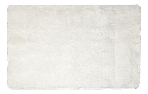 Tapete Prizi - Branco - 240x200cm Desenho do tecido Liso