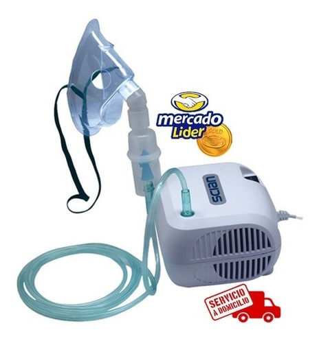 Nebulizador Profesional Con Máscara Para Adultos Y Niños