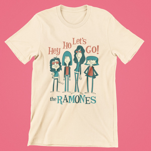 Remera Arenita De Los Ramones