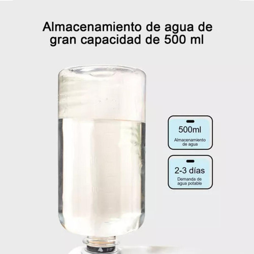 Od Recarga Automática De Agua Para Mascotas, Cuenco Doble E