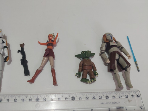 Anakin Yoda Clone 212th Saesse Tiin Ahsoka Loose Clone Wars (Usado)