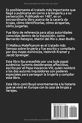 Malleus Maleficarum: El Martillo De Las Brujas (en Español)