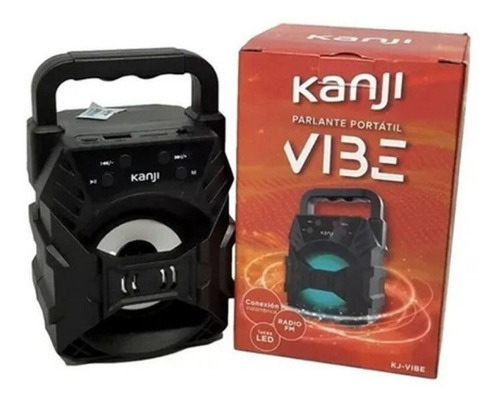 Imagen 4 de 5 de Parlante Kanji Vibe Bluetooth Usb Kj-vibe Cuotas