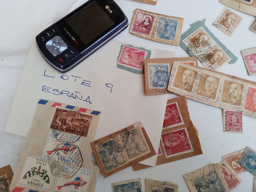 Antiguas Estampillas España Variadas Y Otras Ver Leer L 9 (Usado)