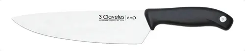 comprar Cuchillo Tres Claveles Cocinero Evo 20 Cms 1357 Color Negro