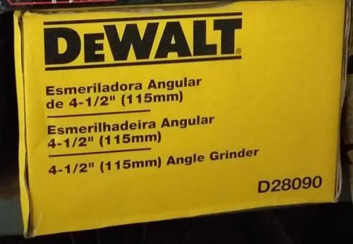 Esmeril Dewalt 4 1/2 D28090 750w 11000rpm