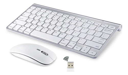 Teclado Y Mouse Inalámbricos Compatibles Con iMac Macbook Ai