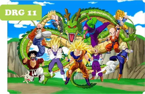 Adesivo de Parede Goku e Gohan Dragon Ball Z